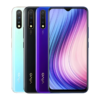 Vivo Y19 in Magnetic black, Spring white, Blue. displayed from the back showing their camera modules.