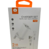 It's a WuW brand Charger Set with Type-C Cable. Showing the picture of product in front the box.